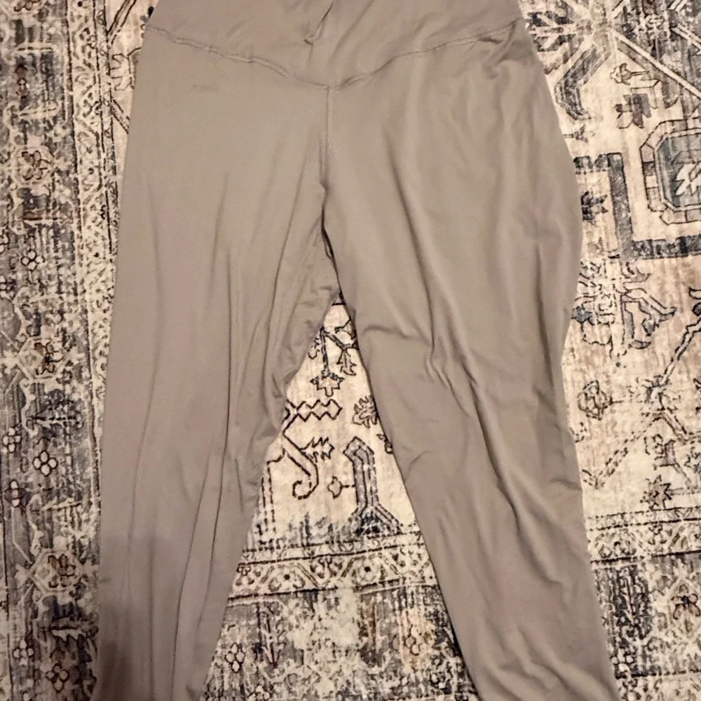 Leggings Depot Taupe Leggings - Picture 2 of 3